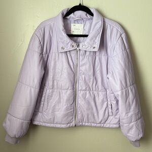 Anthropologie Faux Leather Jacket